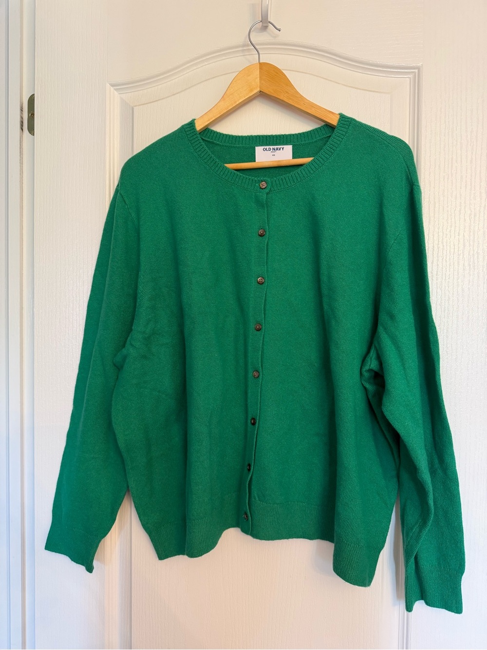 Old Navy Emerald Green Button-Up Women’s Cardigan